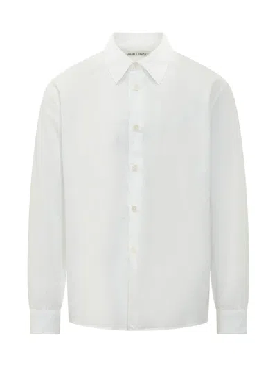 Our Legacy Essential Long-sleeve Shirt In White Liquid