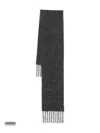 Our Legacy Estate Fuzzy Fringe Scarf In Gray