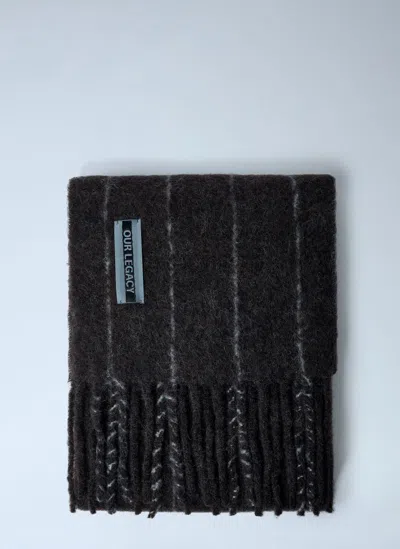 Our Legacy Estate Scarf In Black