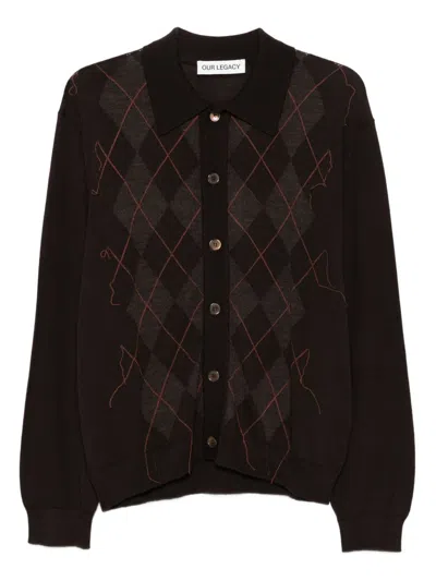 OUR LEGACY OUR LEGACY EVENING KNIT POLO
