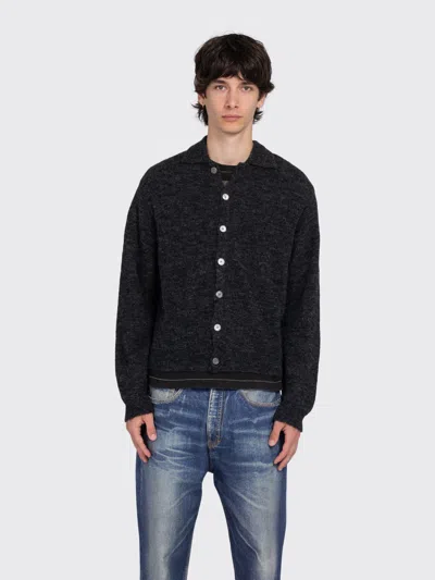 Our Legacy Evening Polo In Charcoal