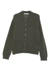 Our Legacy Ribbed Long Sleeve Sweater In Green