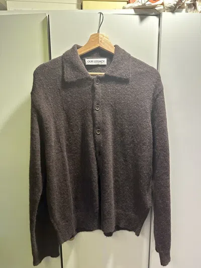 Pre-owned Our Legacy Evening Polo Never Worn In Brown