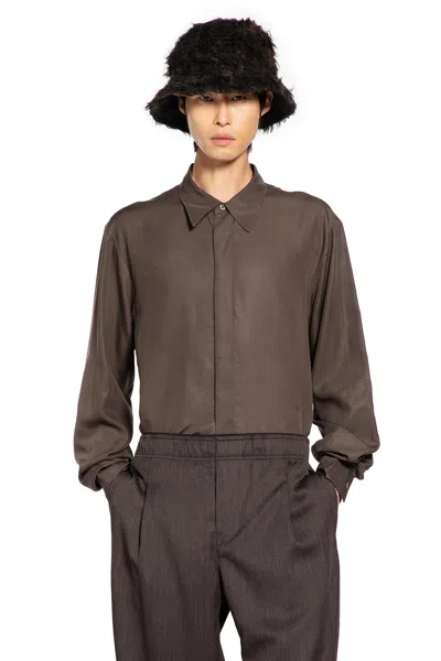 Our Legacy Evening Shirt In Brown
