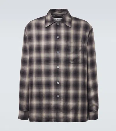 Our Legacy Mens Taos Check Saloon Tencel Every Shirt Check Woven Shirt In Multi