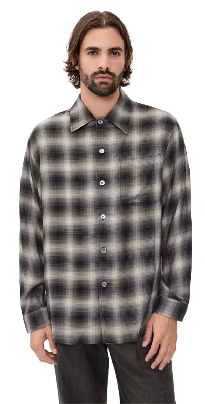 Our Legacy Every Shirt Taos Check Saloon Tencel In Multi