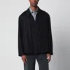 Our Legacy Evolved Jacket In Merino Wool Voile In Eclipse Black In Black