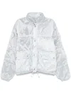 Our Legacy Exhale Jacke In Silver