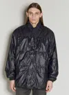 Our Legacy Exhaust Puffa Techno Fabric Jacket In Black