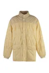 Our Legacy Adjustable Drawstring Technical Fabric Jacket In Yellow