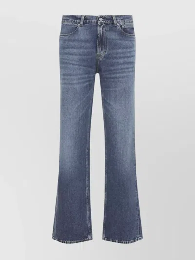 OUR LEGACY FADED FIVE-POCKET TROUSERS FEATURING BELT LOOPS