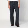 Our Legacy Grey Denim Trousers With Front And Back Pockets In Blue