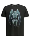 Our Legacy Mens Fallen Angel Print Graphic-print Cotton T-shirt In Black