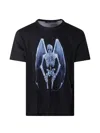 Our Legacy Mens Fallen Angel Print Graphic-print Cotton T-shirt In Black