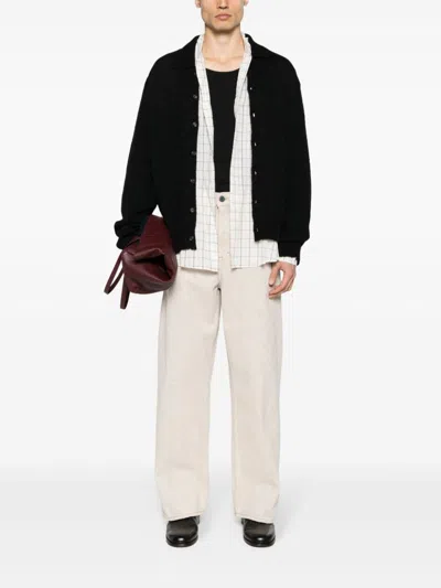 Our Legacy Fatigue High-rise Wide-leg Jeans In Neutrals