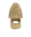 Our Legacy Structured Beige Hat With Rounded Crown And Versatile Brim