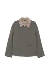 Our Legacy Wool Blend Single Breasted Coat In Green