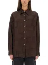 Our Legacy Favourite Shirt In Brown