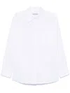 Our Legacy Collared Shirt With Buttoned Cuffs And Pocket In White