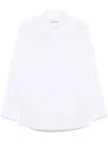 Our Legacy Collared Shirt With Buttoned Cuffs And Pocket In White Non Iron Crisp Cotton