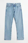 Our Legacy First Cut Left Hand Twill Jeans In Washed Denim