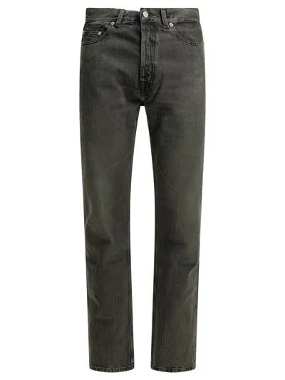 Our Legacy "first Cut" Straight Leg Jeans In Black