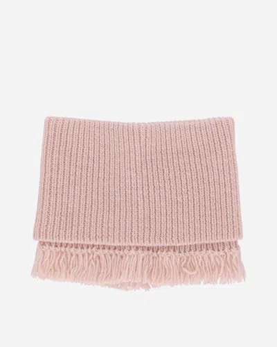 Our Legacy Fisherman Wool Funnel Snood Delicate In Pink