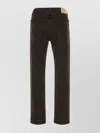Our Legacy Five-pocket Denim Trousers Featuring Belt Loops In Brown