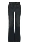 Our Legacy Flared Jeans Moto Cut In Black