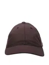 Our Legacy Curved Brim Panelled Design Cap In Brown