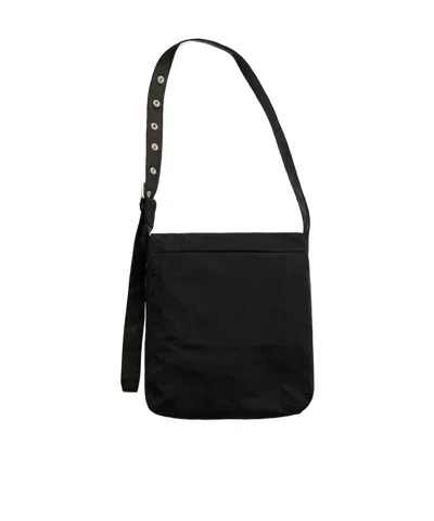 Our Legacy Flip Shoulder Bag In Black