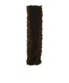 Our Legacy Floss Scarf In Brown