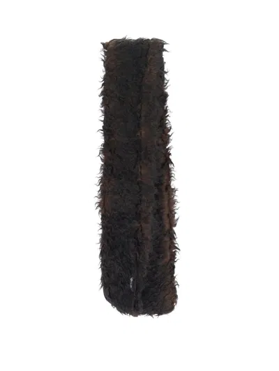 Our Legacy 'floss' Scarf In Brown