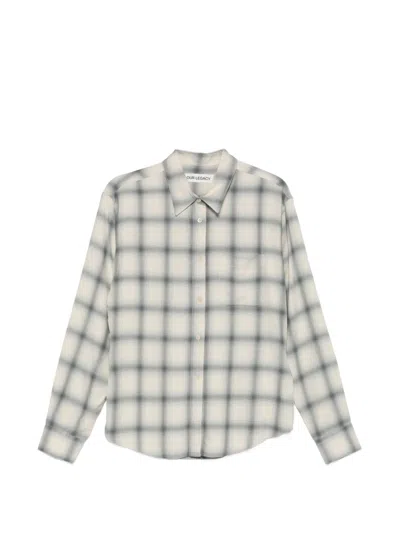 Our Legacy Forever Plaid-pattern Shirt In Multi