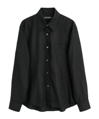 Our Legacy Forever Shirt In Black