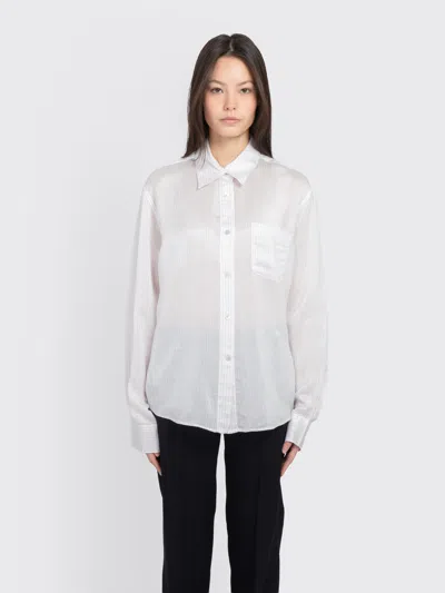 Our Legacy Forever Shirt In White