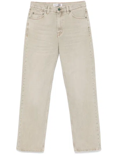 Our Legacy Formal Cut Jeans In Beige