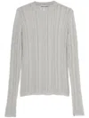 Our Legacy Lightweight Sleeveless Crew Neck T-shirt In 灰色