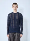 Our Legacy Men Formal Sweater In Blue