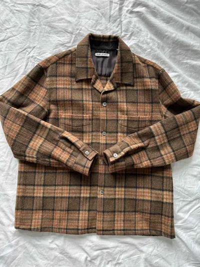 Pre-owned Our Legacy Fox Brown Check Heusen Shirt