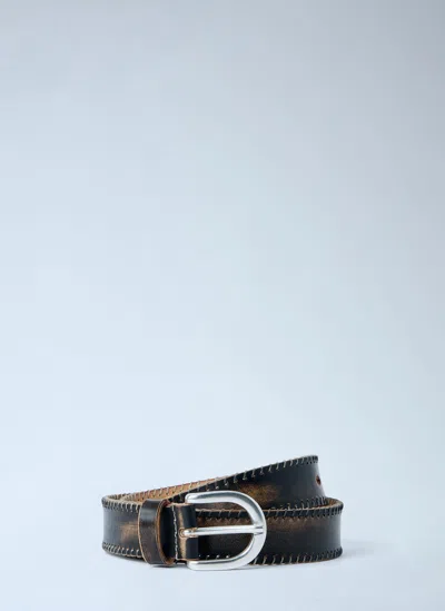 Our Legacy Friday Belt In Black