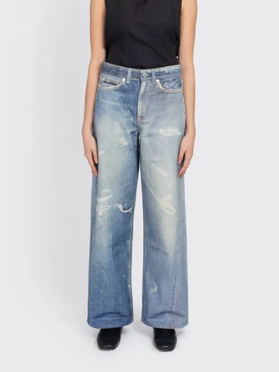 Our Legacy Full Cut Jeans In Blue