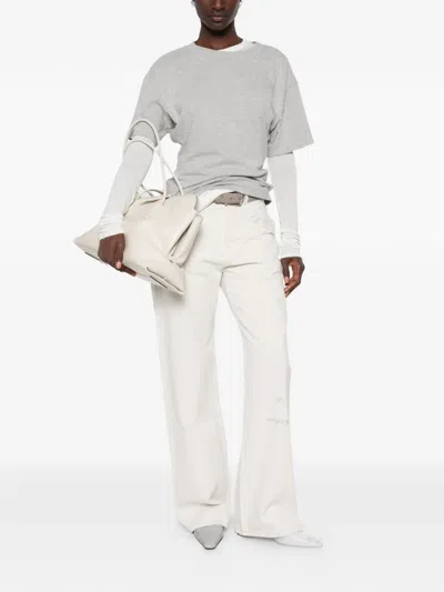 Our Legacy Full Cut Straight-leg Jeans In White