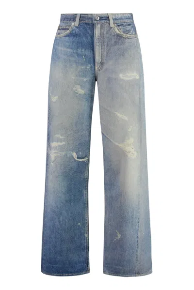 OUR LEGACY OUR LEGACY FULL CUT WIDE-LEG JEANS