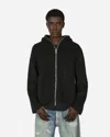 Our Legacy Full Zip Hoodie In Black