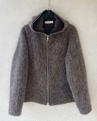 Pre-owned Our Legacy Full Zip Mohair Hoodie