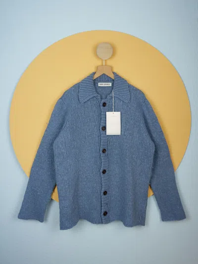 Pre-owned Our Legacy Funky Blue Big Cardigan In Smoky Blue
