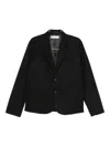 Our Legacy Gabardine Blazer In Black