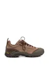 Our Legacy Gabe Suede Sneakers Round Toe Rubber Sole In Multi