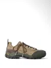Our Legacy Gabe Suede Sneakers Round Toe Rubber Sole In Multi